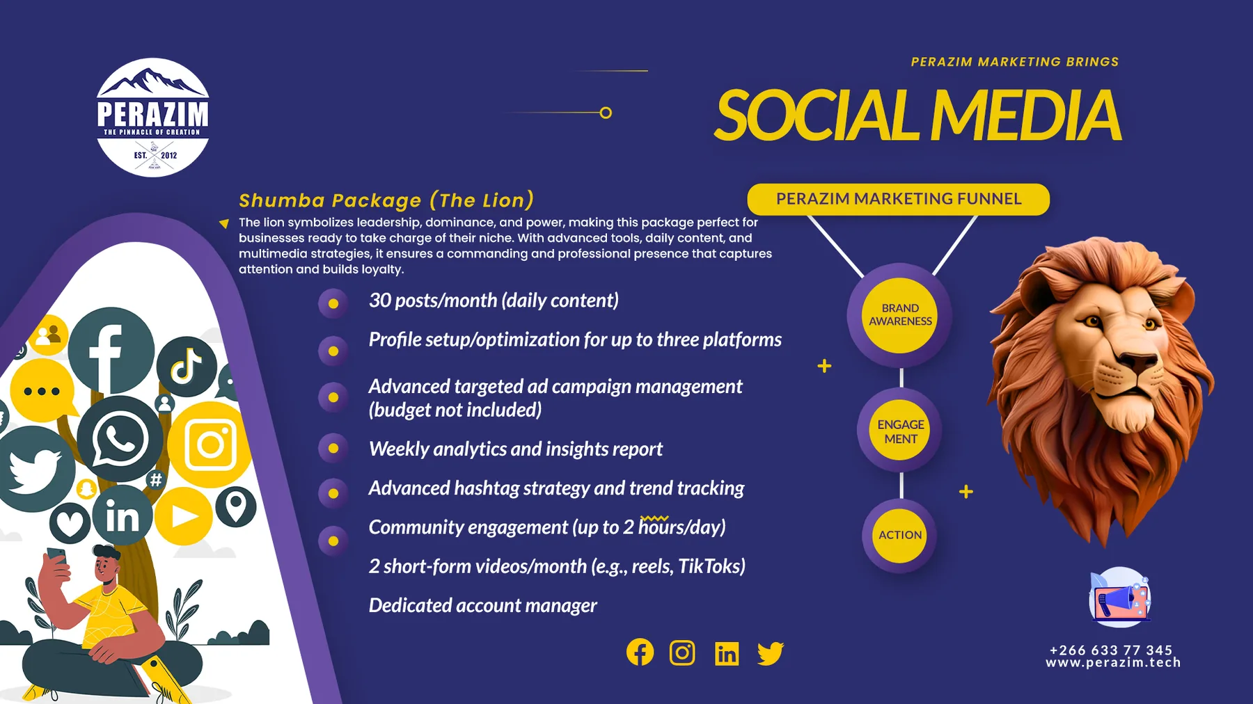 Shumba social media package